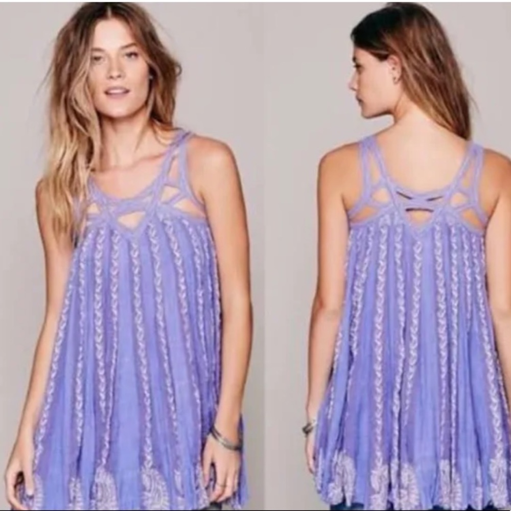 Free People lilac dress 🌸